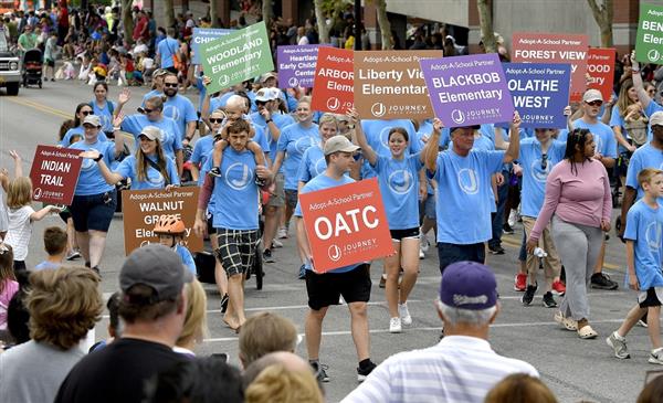 OATC Partners show off the OATC pride